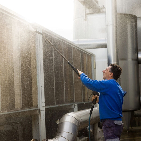 Seacole Industrial Cleaning Man Washing Sq